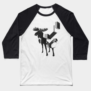 moose_deconstructed Baseball T-Shirt